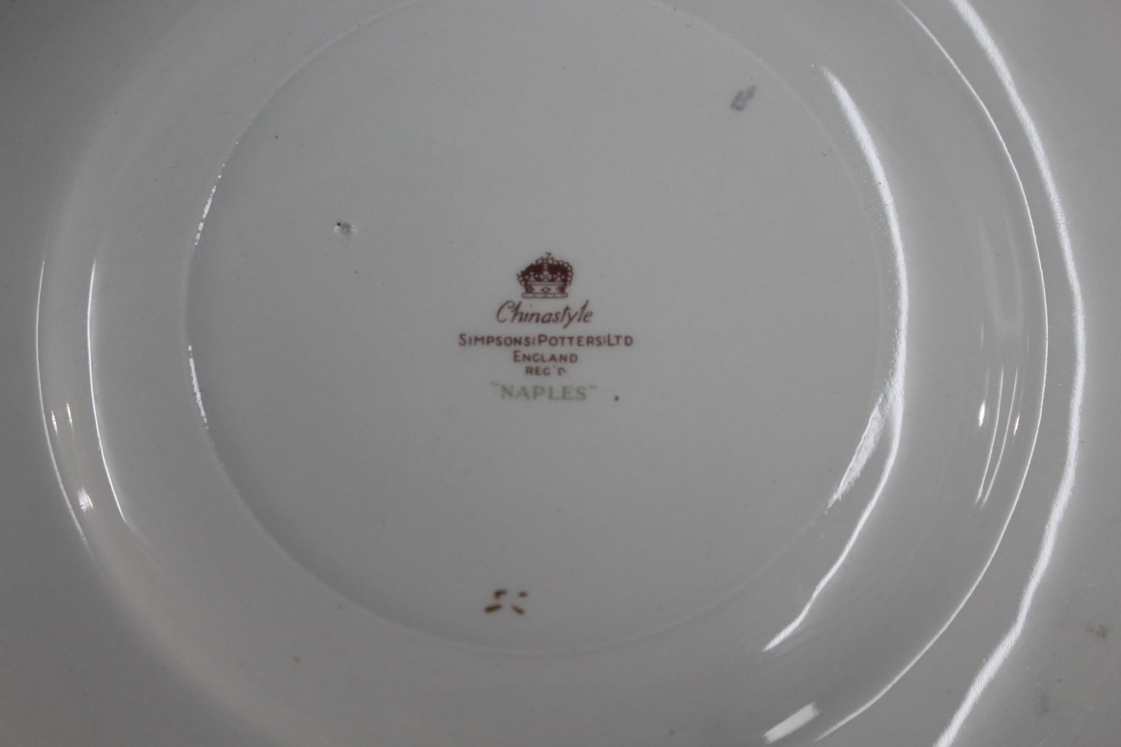 Chinastyle Simpson Potteries Naples Part Dinner Service - 8
