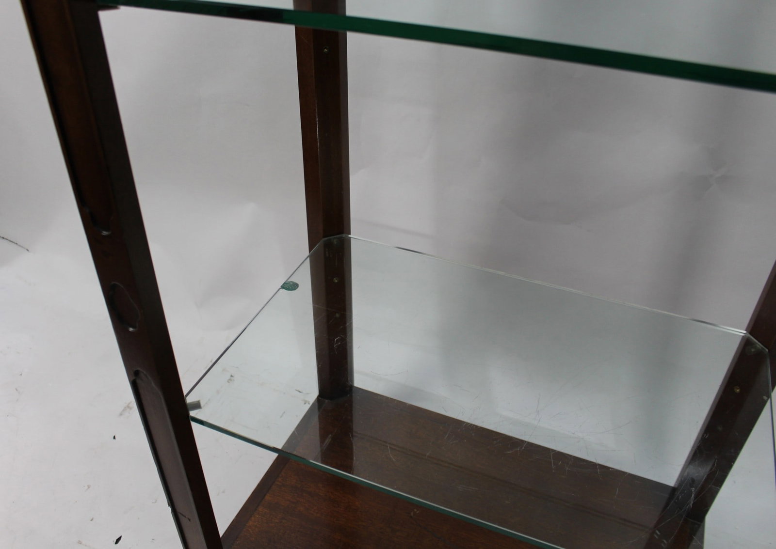 Vintage Mahogany Shelves - 6