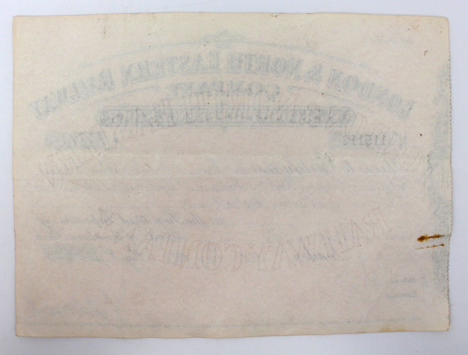 Vintage Railway Stock Certificates (4 Pieces) – (1930) - 4