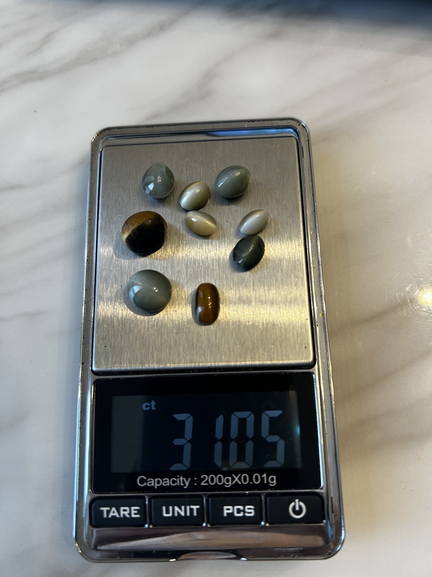 31.05ct Natural Catseye - 6