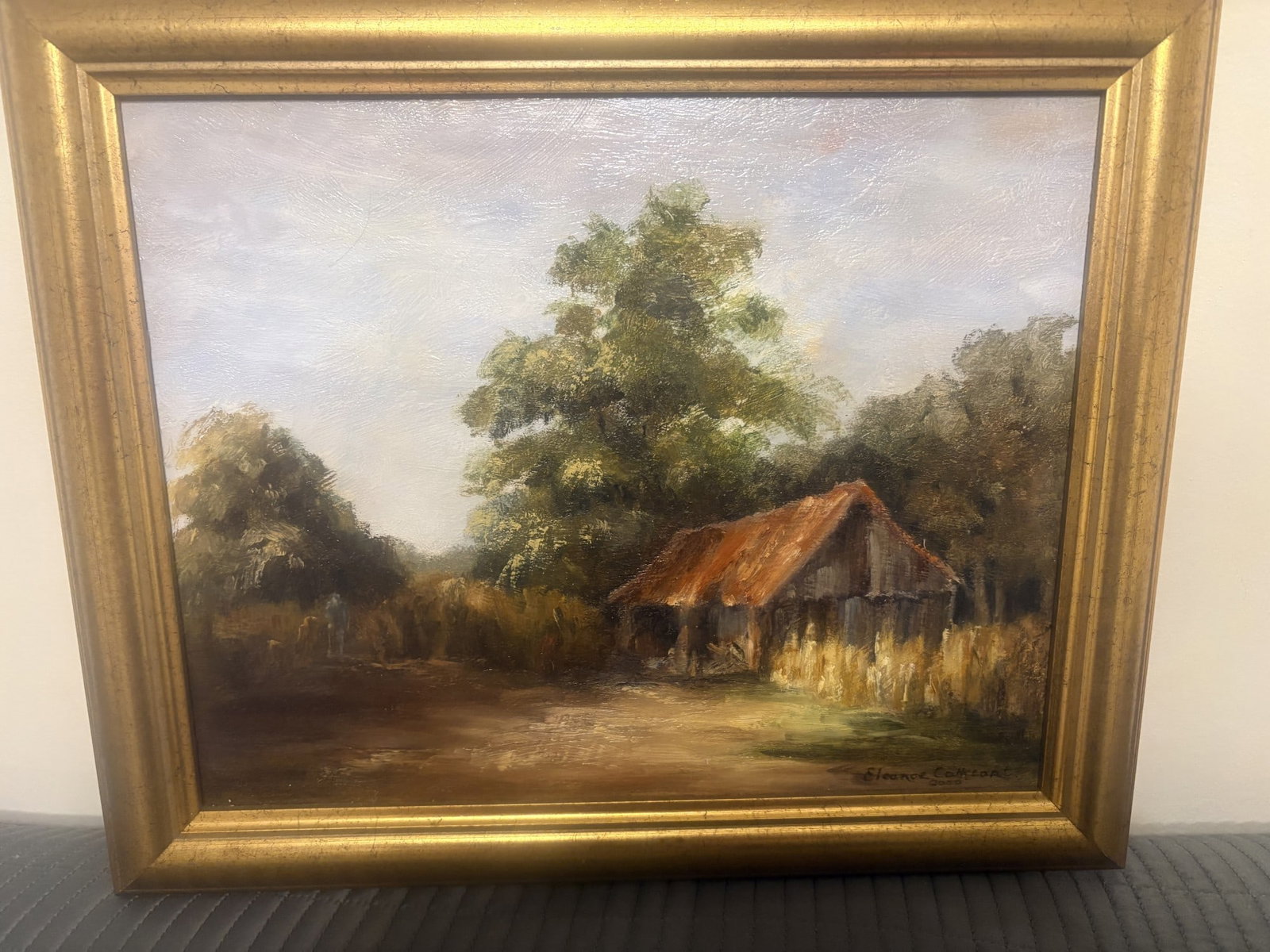 Contemporary Oil Painting On Board By Eleanor Cathcart - 4