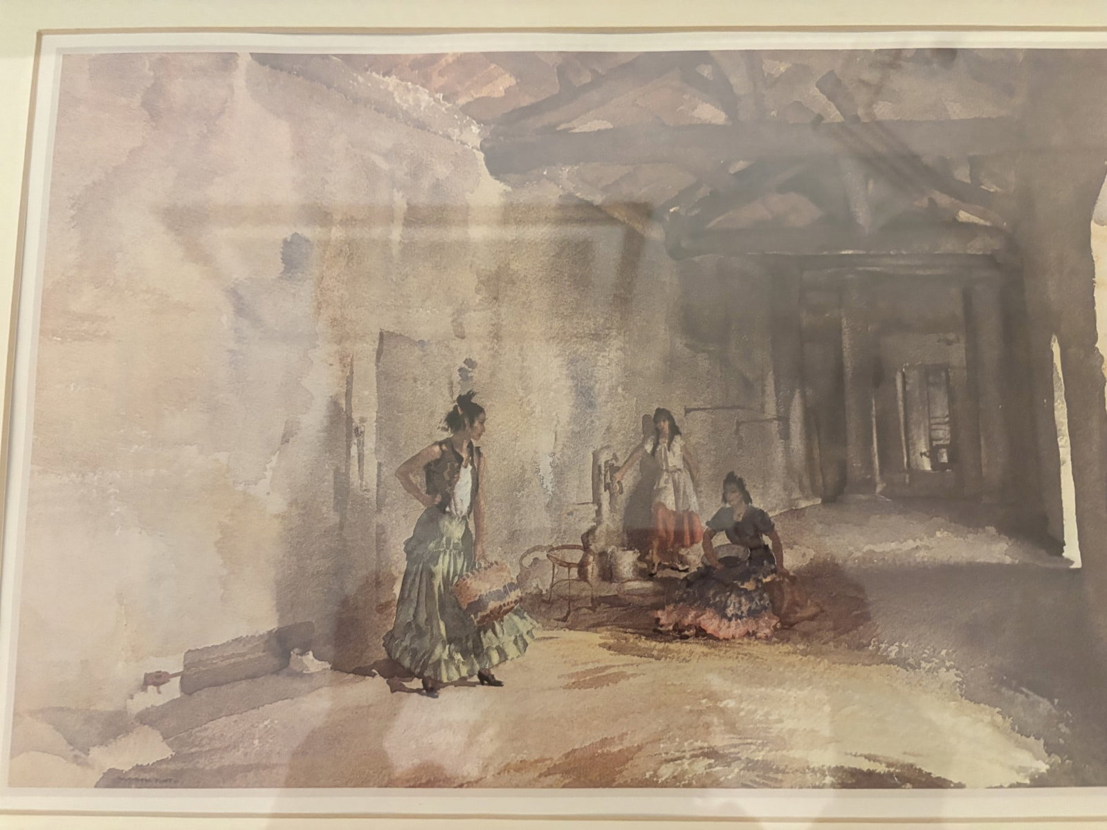 By Sir William Russell Flint Print - 2