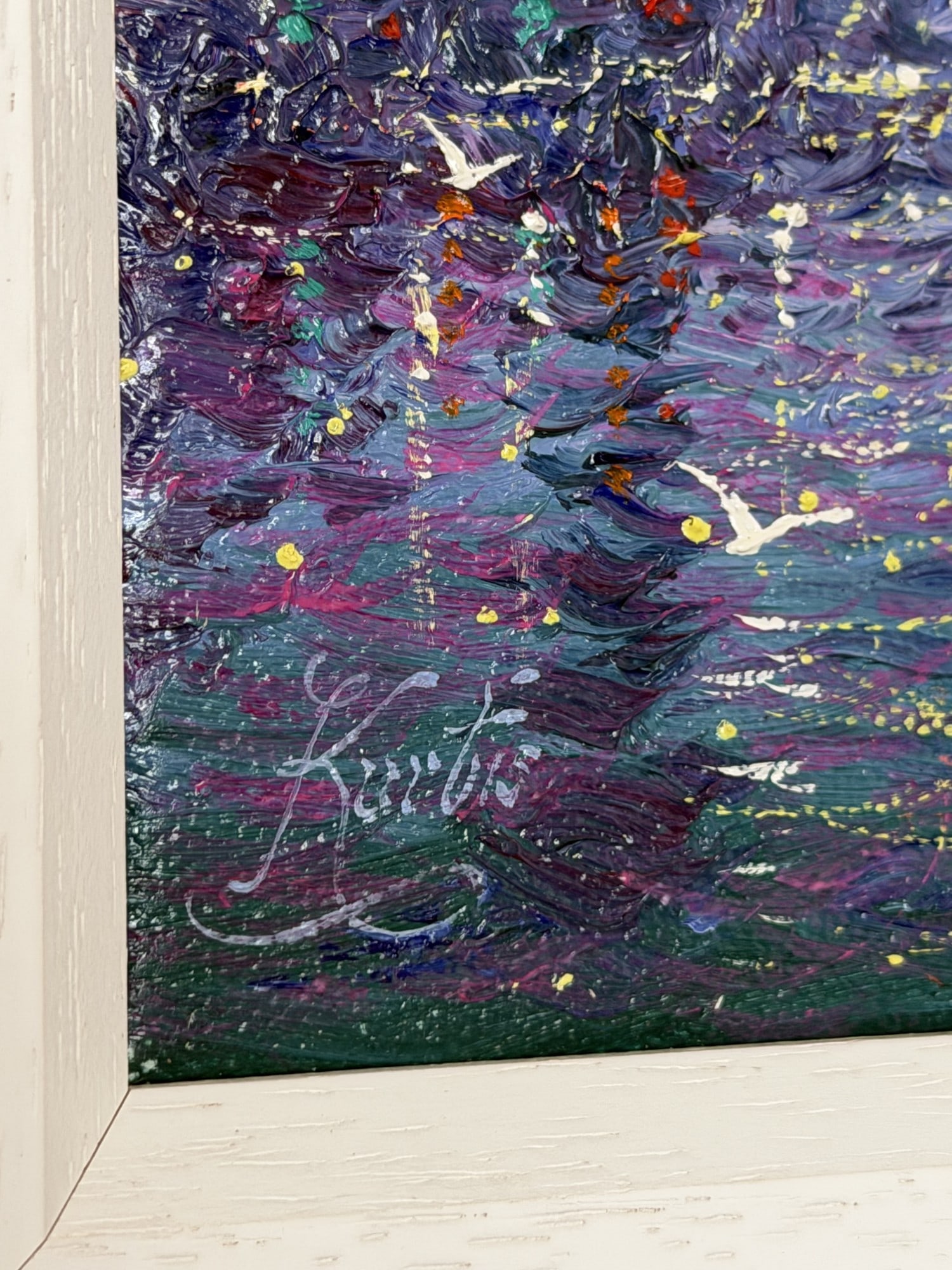 'Sunshine Sparkle Westminster' Original Oil On Canvas By Andrew Grant Kurtis - 5