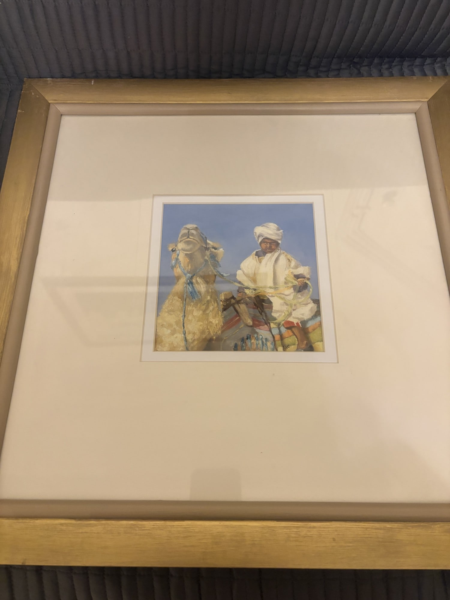 Young Nouad of Southern Tunisia Oil Painting By Eleanor Cathcart ( XX-XXI) - 2
