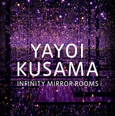 Yayoi Kusama (b 1929) ‘Infinity Mirror Rooms’ Exhibition, Vibrant Coloured Lithograph, 2 - 2