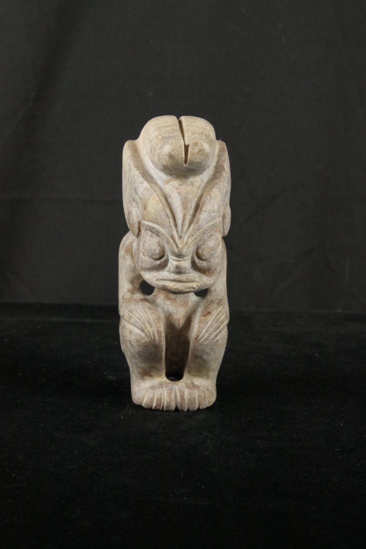 6000-years-old Hongshan Culture Alien Jade Figure (1 of 10)