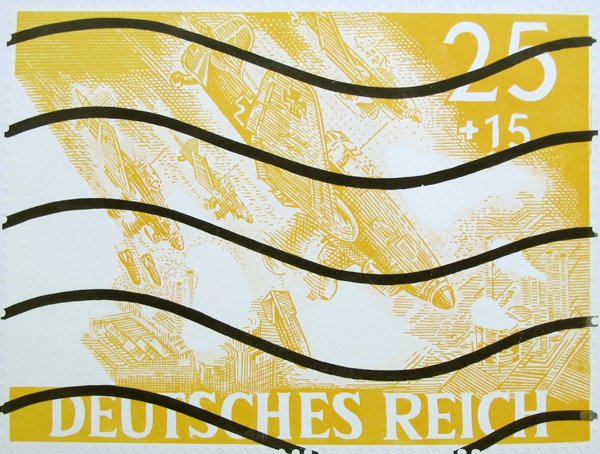 Otto Herbert Hajek Original Signed and No. Silksc