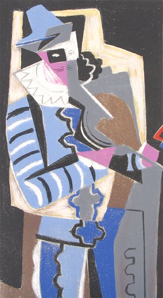 Gino Severini Original Signed and No. Lithograph - 2
