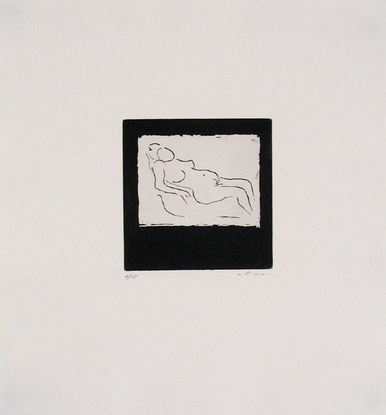 Fima Original Signed No. Etching Israeli/Chinese