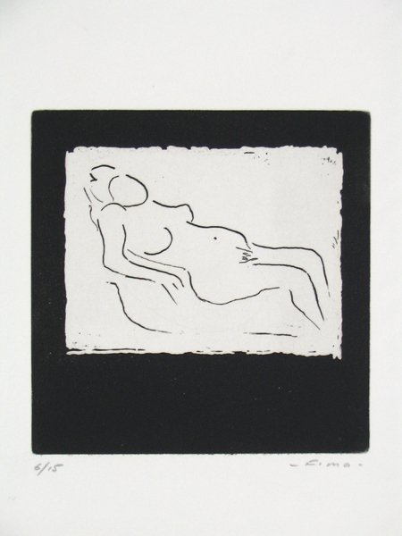 Fima Original Signed No. Etching Israeli/Chinese - 2