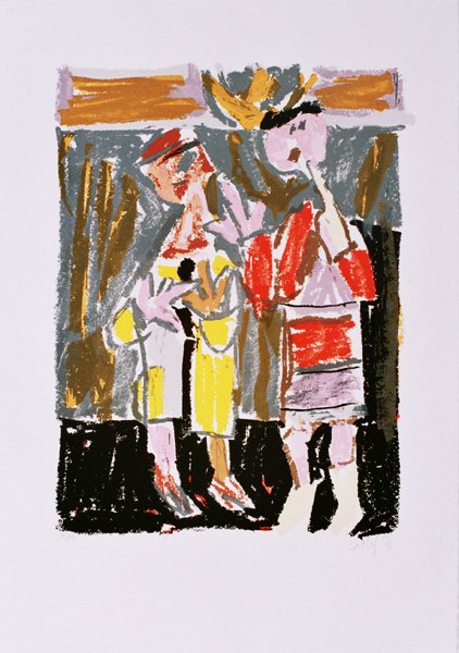 Pincas Litvinovsky Signed No. Silkscreen
