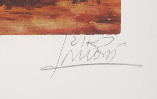 Reuven Rubin Original Signed No. Lithograph Galil - 4