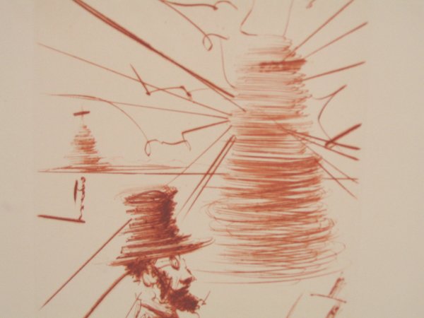 Salvador Dali Original Engraving Surrealism - 3