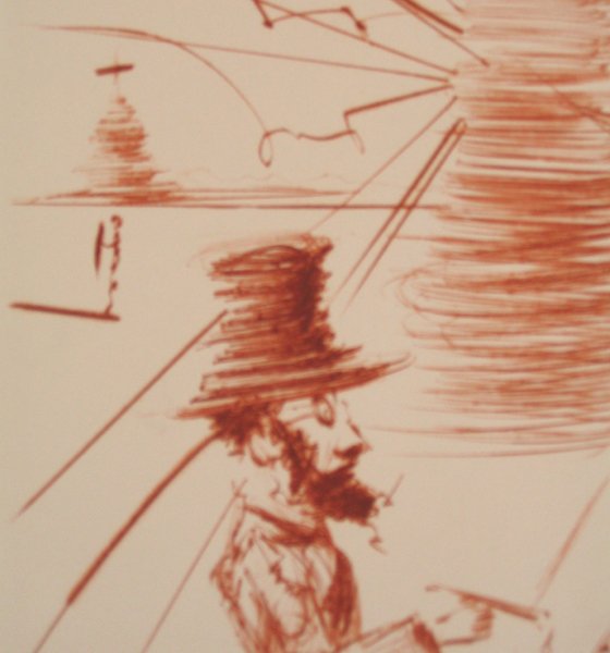 Salvador Dali Original Engraving Surrealism - 4