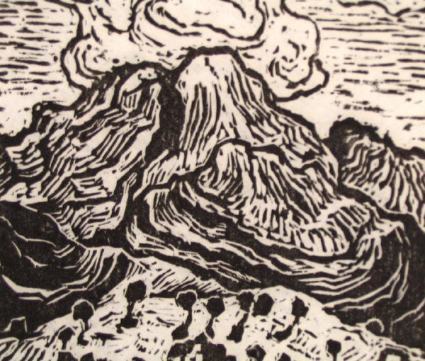 J. Steinhardt Original Signed Woodcut Jewish Art - 2