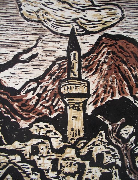 J. Steinhardt Original Signed Woodcut Jewish Art - 2