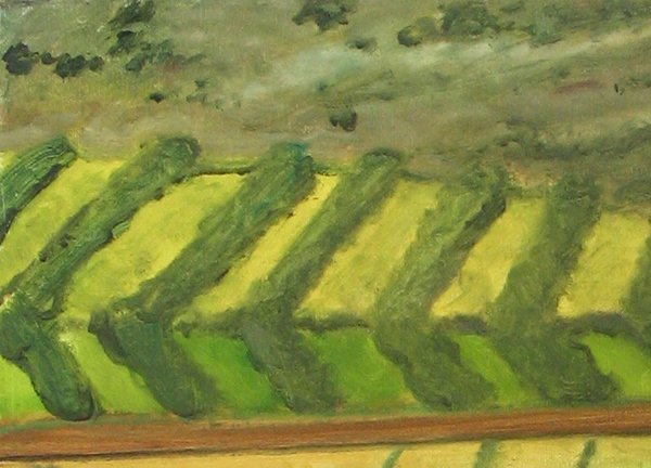 Alon Porat, Original oil on canvas, Galil - 3