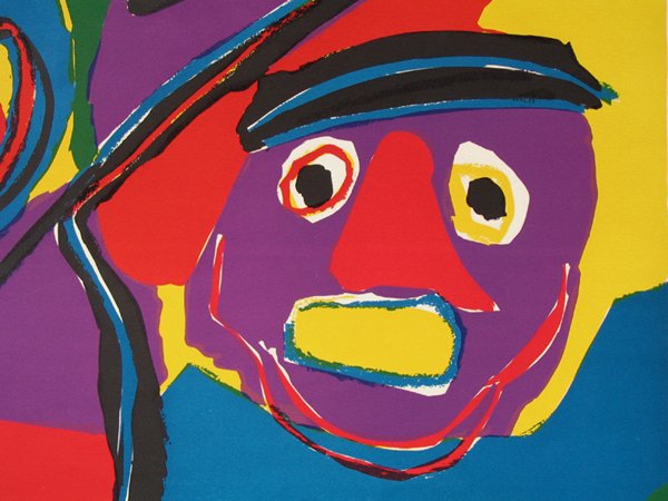 Karel Appel Original Signed No. Lithograph - 2