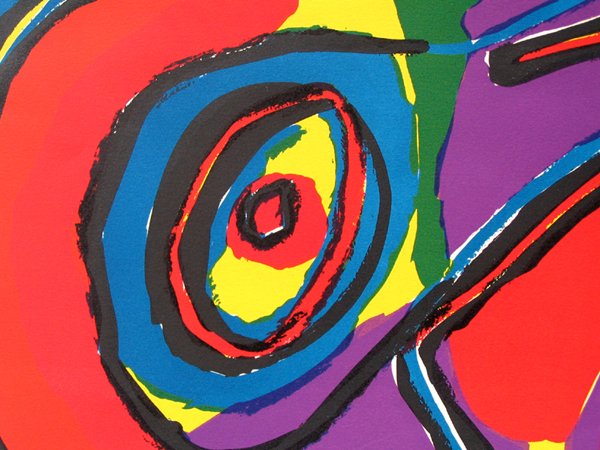 Karel Appel Original Signed No. Lithograph - 3
