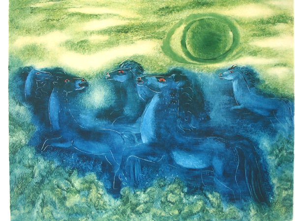 Reuven Rubin Original Signed No. Lithograph - 2