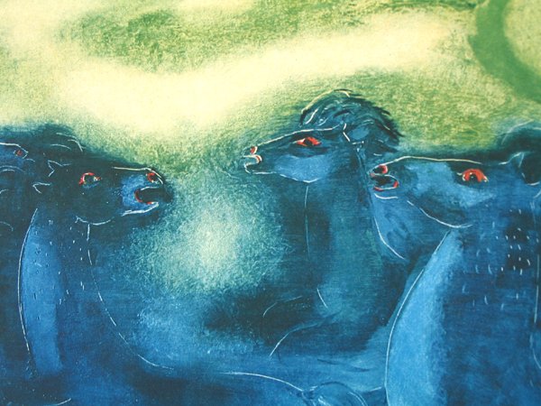 Reuven Rubin Original Signed No. Lithograph - 3
