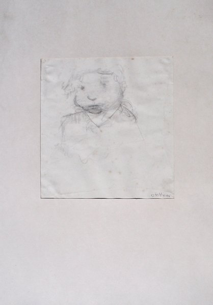 Uri Stettner Original pencil Drawing Israeli Art - 2
