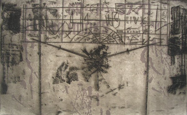 Igael Tumarkin Orig. Signed and No. Etching 1962