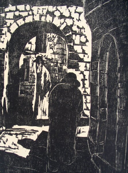 J. Steinhardt Original Signed Woodcut 1934 - 3