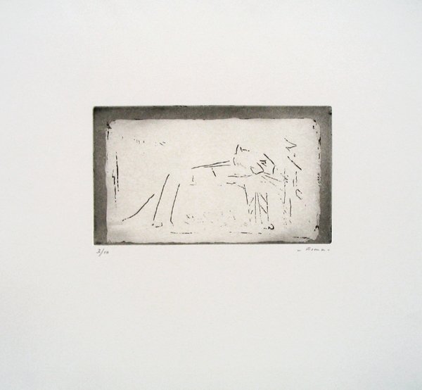 Fima Original Signed No.Etching Israeli/Chinese - 2
