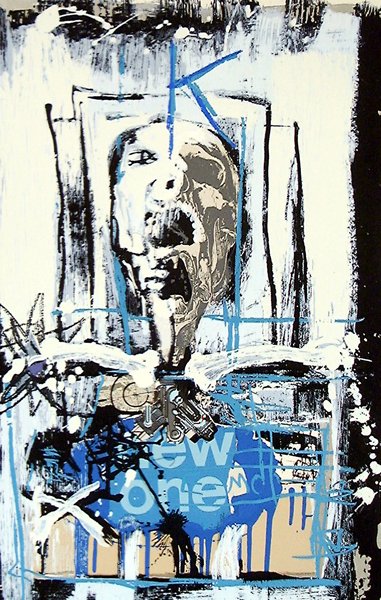 Igael Tumarkin Original Signed and No. Silkscreen