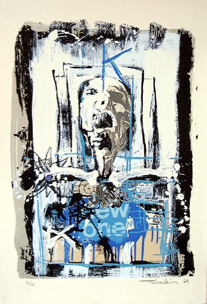 Igael Tumarkin Original Signed and No. Silkscreen - 2