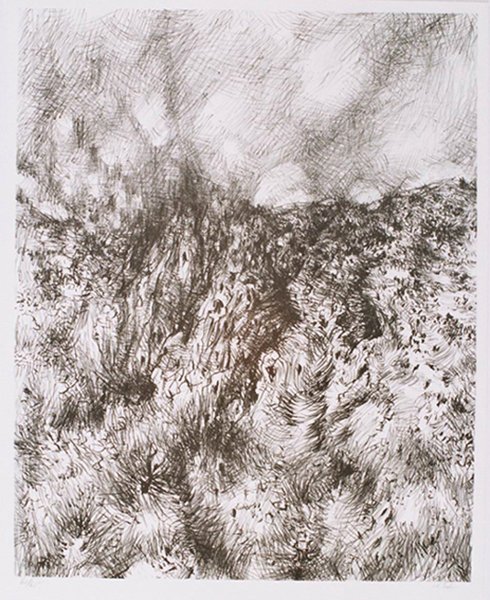 Anna Ticho Original Signed No. Lithograph