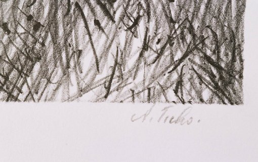Anna Ticho Original Signed No. Lithograph - 2