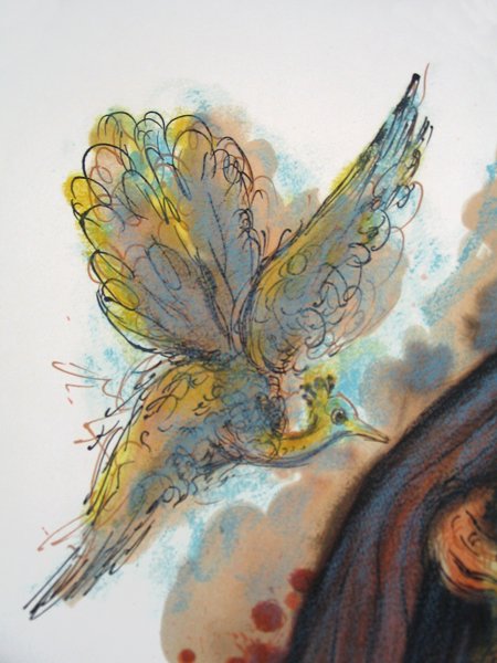 R. Rubin Original Lithograph David and Solomon - 3