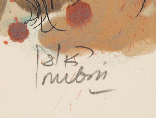 R. Rubin Original Lithograph David and Solomon - 4