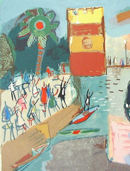 Nahum Gutman Original Signed No. Silkscreen - 4