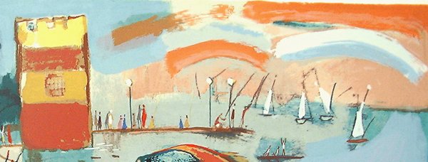 Nahum Gutman Original Signed No. Silkscreen - 5