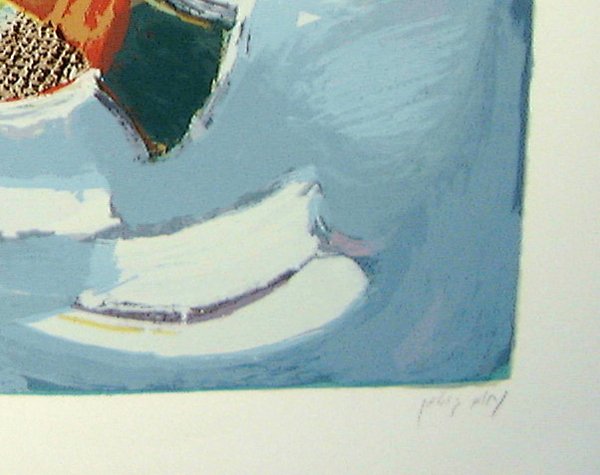 Nahum Gutman Original Signed No. Silkscreen - 6