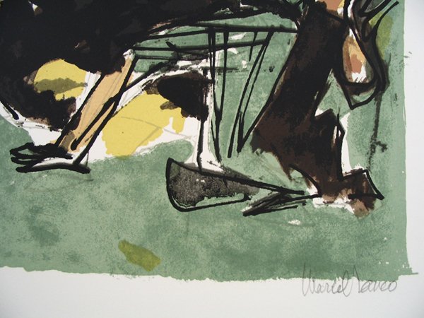 Marcel Janco Original Signed No. Silkscreen - 5
