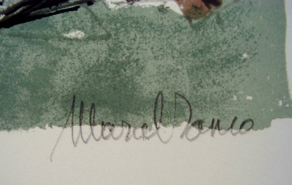 Marcel Janco Original Signed No. Silkscreen - 6