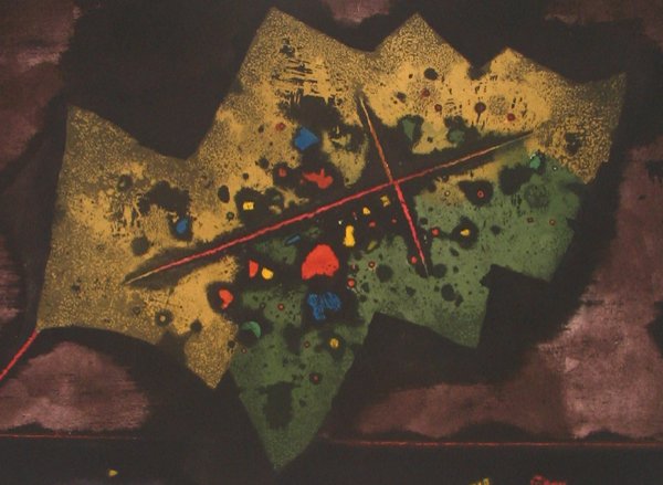 M. Ardon Original Signed No. Etching Kabalah - 2