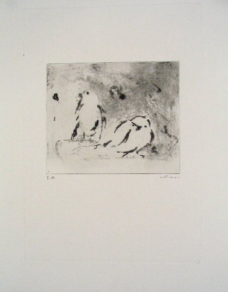 Fima Original Signed No. Etching Israeli/Chinese - 2