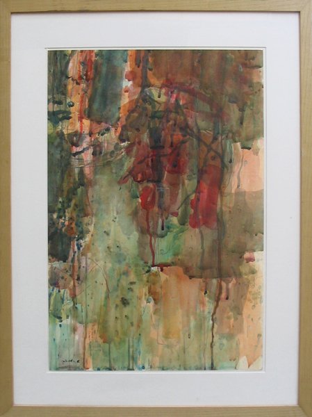 A. Steimatzky, Original Watercolor, Israeli Art - 2