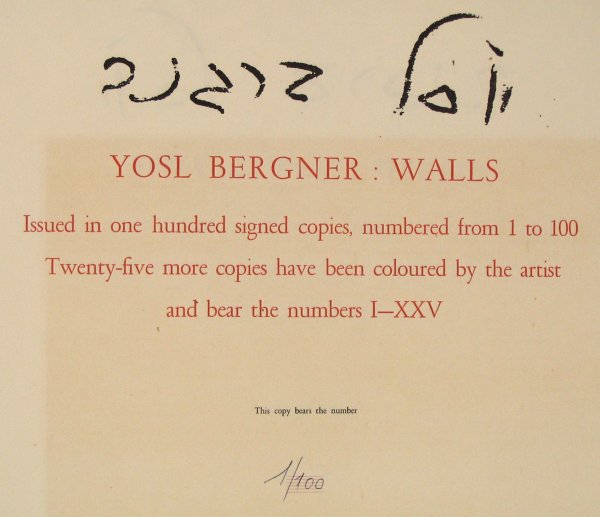 Y. Bergner Signed No. Hand-Colored Portfolio - 2