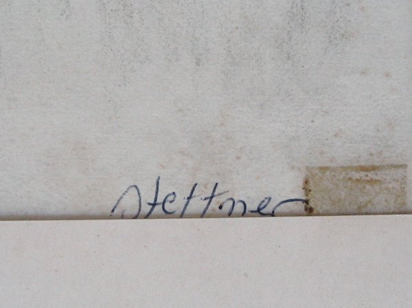 Uri Stettner Original pencil Drawing Israeli Art - 4