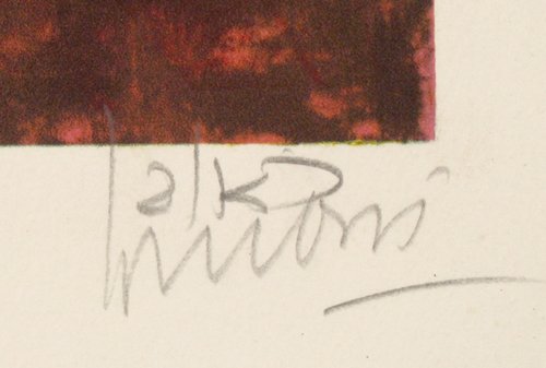Reuven Rubin Original Signed No. Lithograph - 5