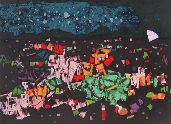 M. Ardon Original Signed No. Silkscreen - 3