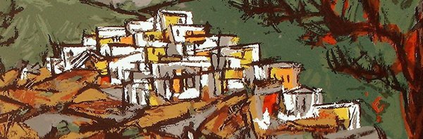 Marcel Janco Original Signed No. Silkscreen - 3