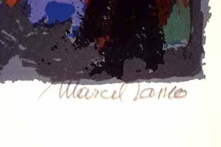 Marcel Janco Original Signed No. Silkscreen - 5
