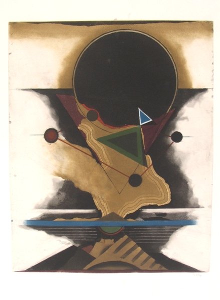 Tuvia Beeri Original Signed No. Etching Israeli A
